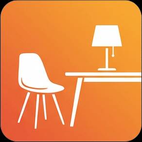 Modern minimalist interior design style icon